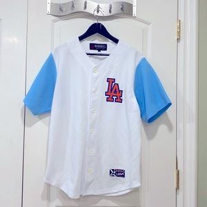 One of a kind, high quality LA baseball jersey!